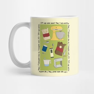 Pasta Recipe Mug